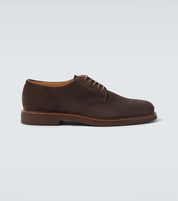 Suede Derby shoes | Brunello Cucinelli