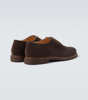 Suede Derby shoes | Brunello Cucinelli