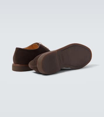Suede Derby shoes | Brunello Cucinelli