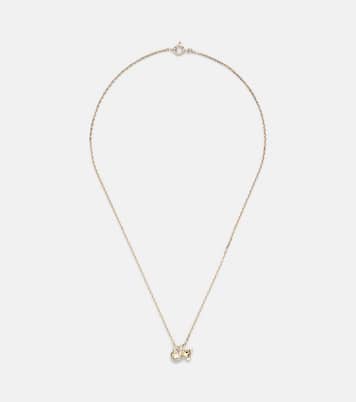 Koala 18kt gold necklace with diamonds and enamel | Yvonne Léon