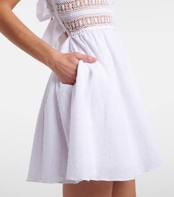 Abito corto Emilie in cotone | Poupette St Barth