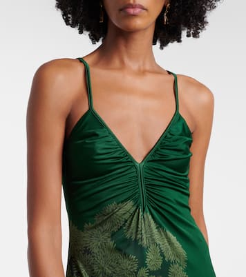 Printed jersey midi dress | Johanna Ortiz