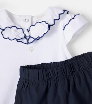 Bébé – Ensemble t-shirt et short en coton mélangé | Patachou