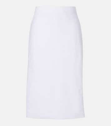 Midirock Easy aus einem Leinengemisch | Vince