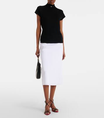 Midirock Easy aus einem Leinengemisch | Vince