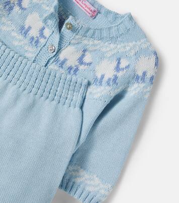 Baby Cordero cardigan and shorts set | La Coqueta