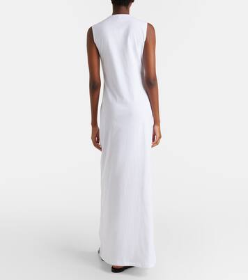 Vestido largo Margo de algodón | Leset