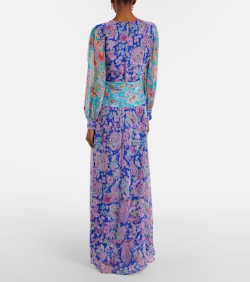 Robe longue Meera à fleurs | Rixo