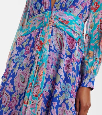 Robe longue Meera à fleurs | Rixo