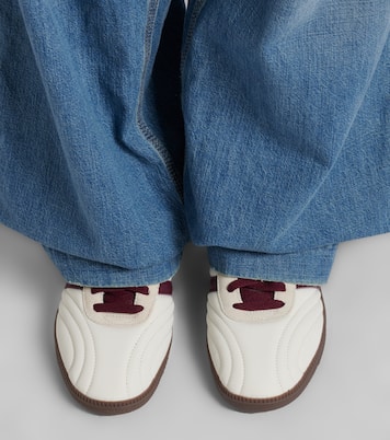 Samba LT suede-trimmed sneakers  | Adidas
