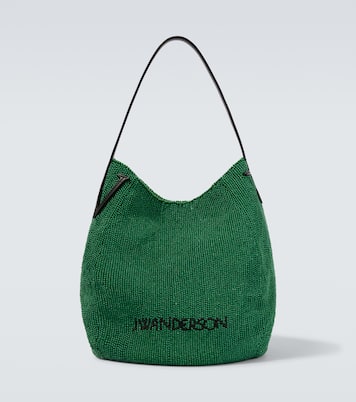 Bulb Small beaded bucket bag | JW Anderson