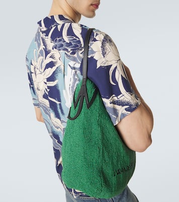 Bulb Small beaded bucket bag | JW Anderson