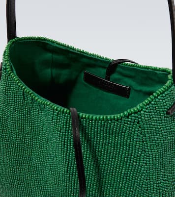 Bulb Small beaded bucket bag | JW Anderson