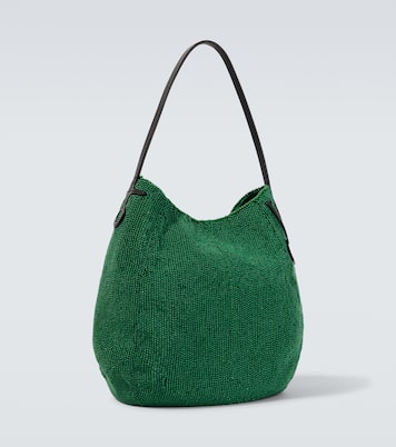 Bulb Small beaded bucket bag | JW Anderson