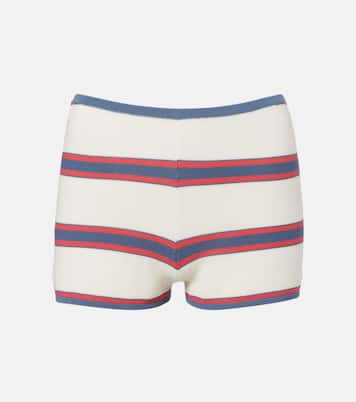 Playa striped cotton-blend shorts | Faithfull