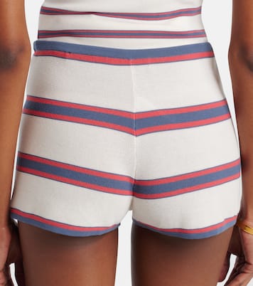Playa striped cotton-blend shorts | Faithfull