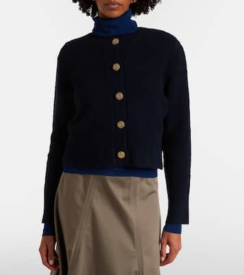Cárdigan cropped Harris en mezcla de lana | Altuzarra