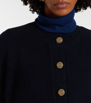 Cárdigan cropped Harris en mezcla de lana | Altuzarra