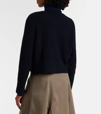 Cárdigan cropped Harris en mezcla de lana | Altuzarra