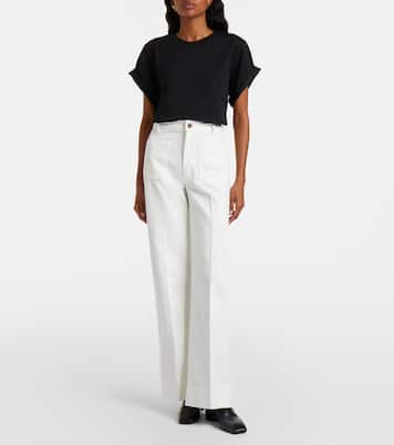 Alina阔腿牛仔裤 | Victoria Beckham