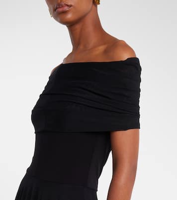 Maxikleid aus Mesh | Norma Kamali