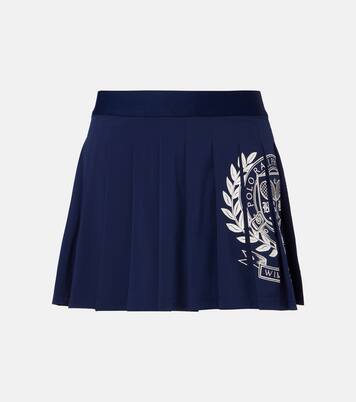 x Wimbledon logo pleated tennis skirt | Polo Ralph Lauren