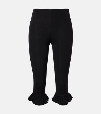 Pantalones capri Playa de jersey con volantes | Jacquemus