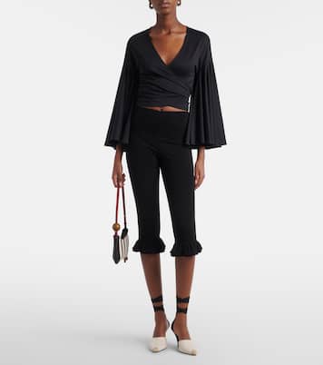 Pantalones capri Playa de jersey con volantes | Jacquemus