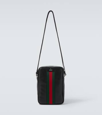 Crossbody Bag Web Trademark Mini aus Leder | Gucci