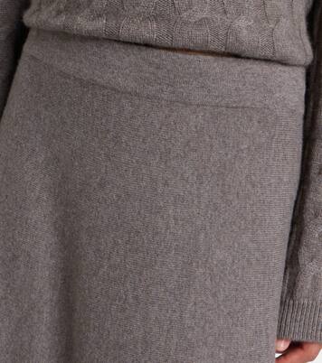 Torie cashmere midi skirt | Lisa Yang