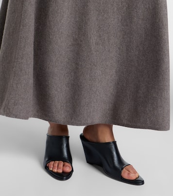 Torie cashmere midi skirt | Lisa Yang
