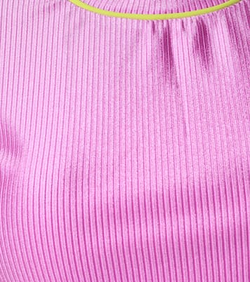 Malibu technical-jersey crop top | Lanston Sport