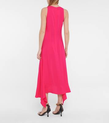 Handkerchief-hem midi dress | Stella McCartney
