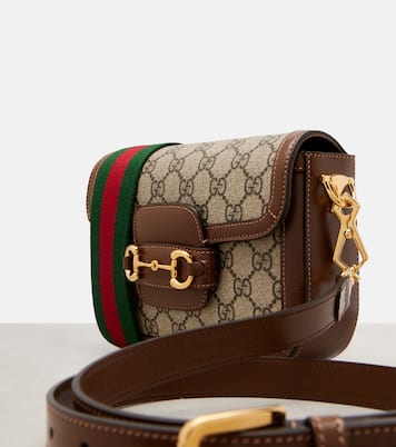 Schultertasche Horsebit 1955 Mini aus Canvas | Gucci