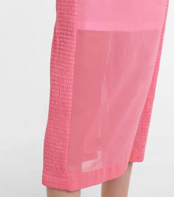 Robe midi Fresco en voile de coton | Sportmax