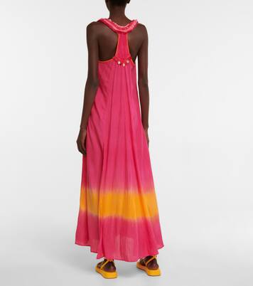 Robe longue Nava tie & dye | Poupette St Barth