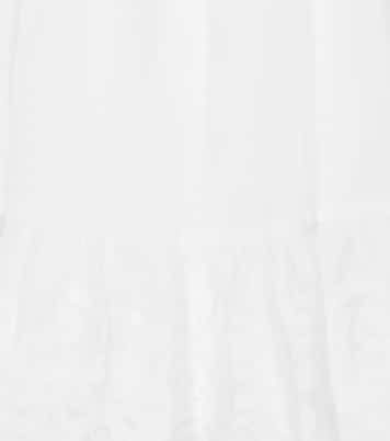 Robe Anneke brodée en coton | Zimmermann Kids