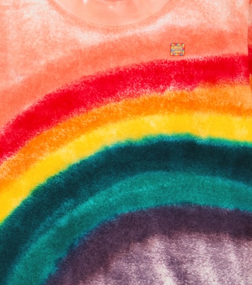 Dyed cotton fleece sweatshirt | Acne Studios Kids