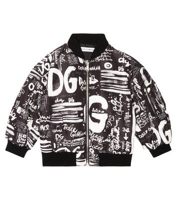 Veste bomber à logo | Dolce&Gabbana Kids