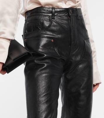 Weite Hose aus Leder | Acne Studios