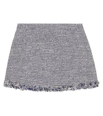 Metallic tweed skirt | Il Gufo