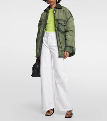 Weite High-Rise-Hose | Frame