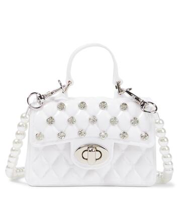 Faux pearl-embellished backpack | Monnalisa