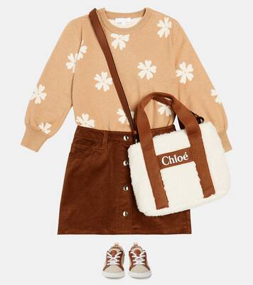 Corduroy skirt | Chloé Kids