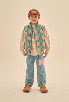 Pink Dot padded vest | Jellymallow