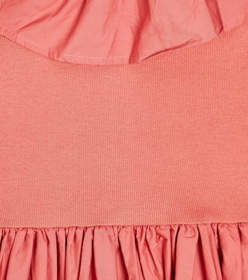 Ruffled cotton-blend dress | Molo