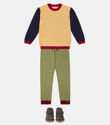 Ancla colorblocked wool-blend sweater | La Coqueta