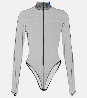 Body aus Mesh | Mugler