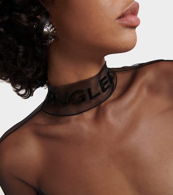 Body aus Mesh | Mugler