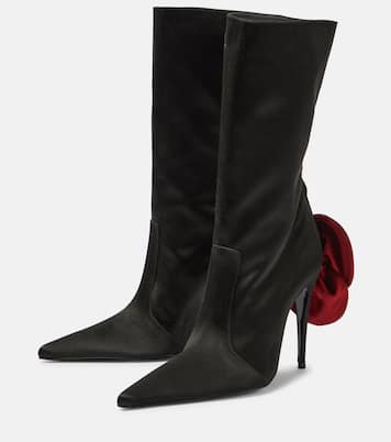Verzierte Ankle Boots aus Satin | Magda Butrym